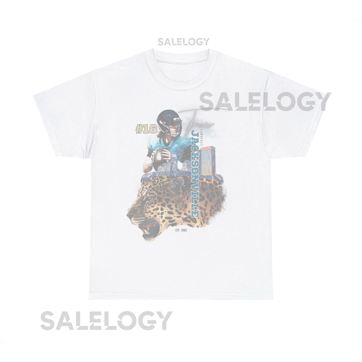 Vintage Jaguars Trevor Lawrence Jacksonville Throwback Football Gameday Jacksonville gift T-_1018