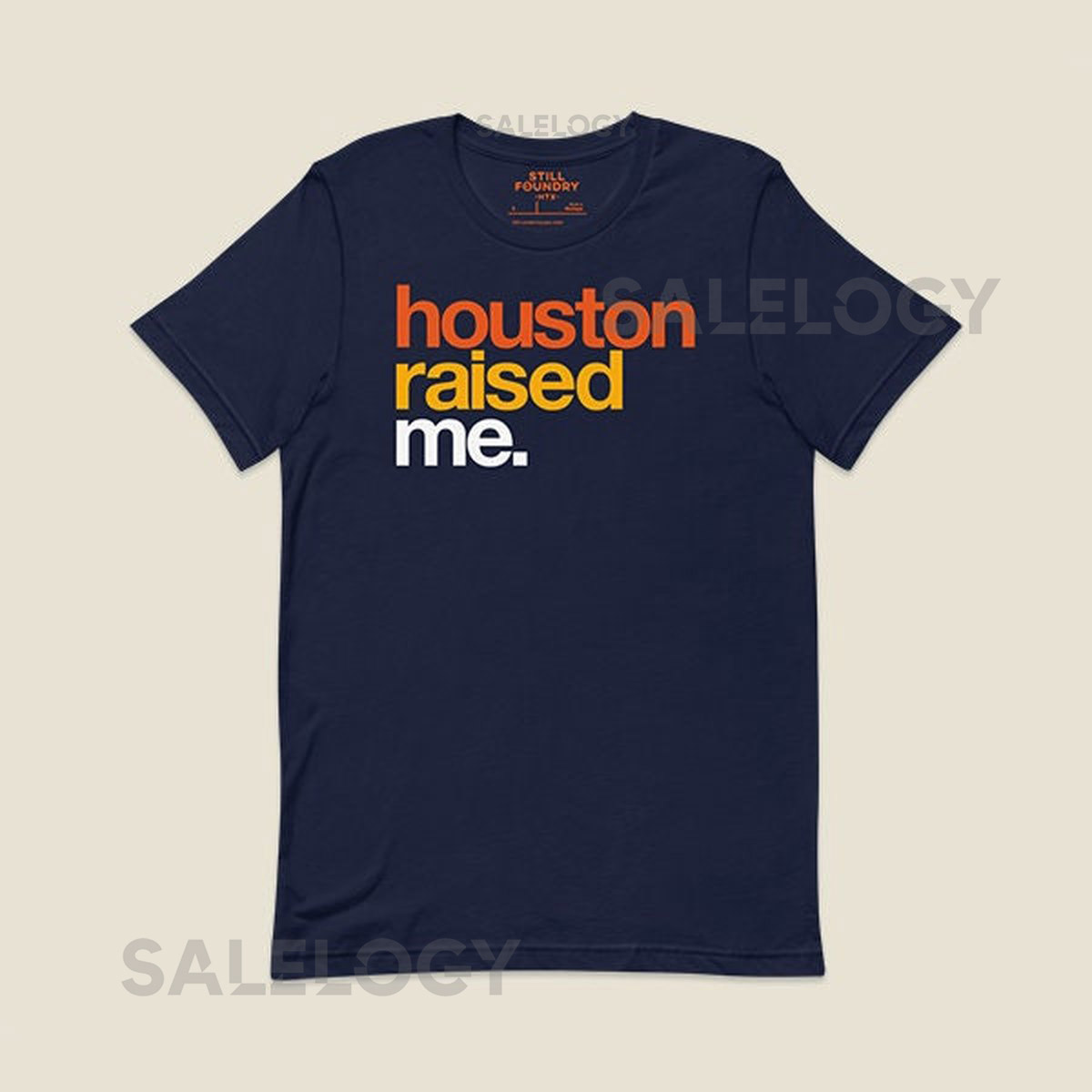 Houston Raised Me Men's T-Shirt Houston Apparel Astros Baseball Houston Rockets Houston _286