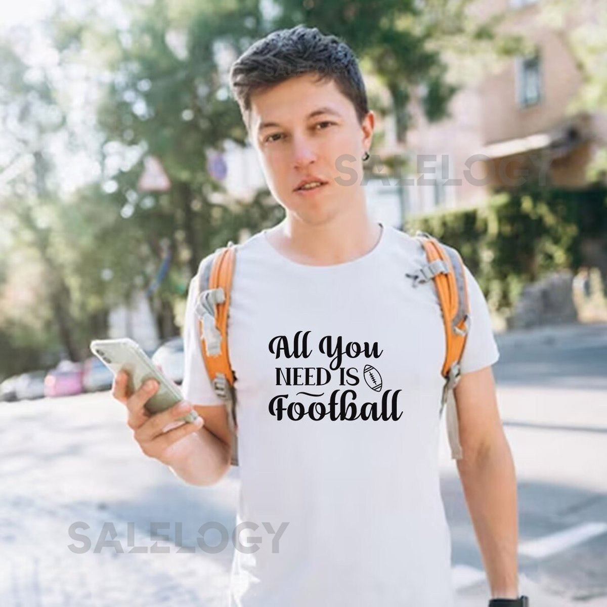 All You Need is Football T-Shirt - Customized Graphic Unisex Tee - Football Fanatic - Soccer Game - Passion - Sports Lover - Game Day Shirt_38