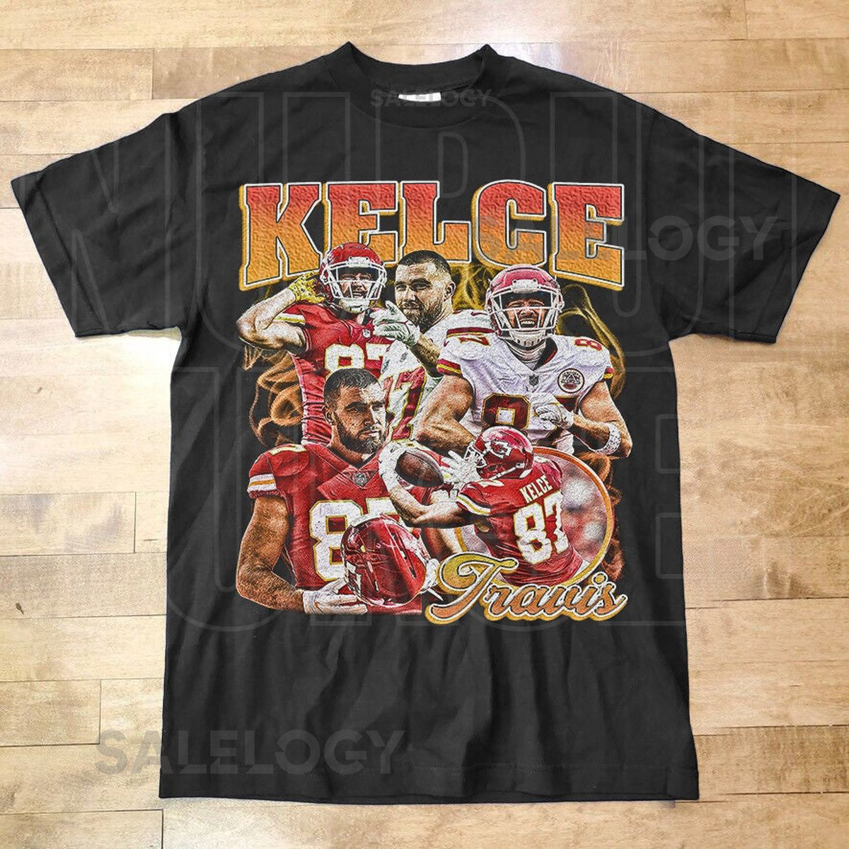 Vintage Travis Kelce shirt Football shirt Classic 90s Graphic Tee Unisex Vintage Bootleg Gift Retro_837