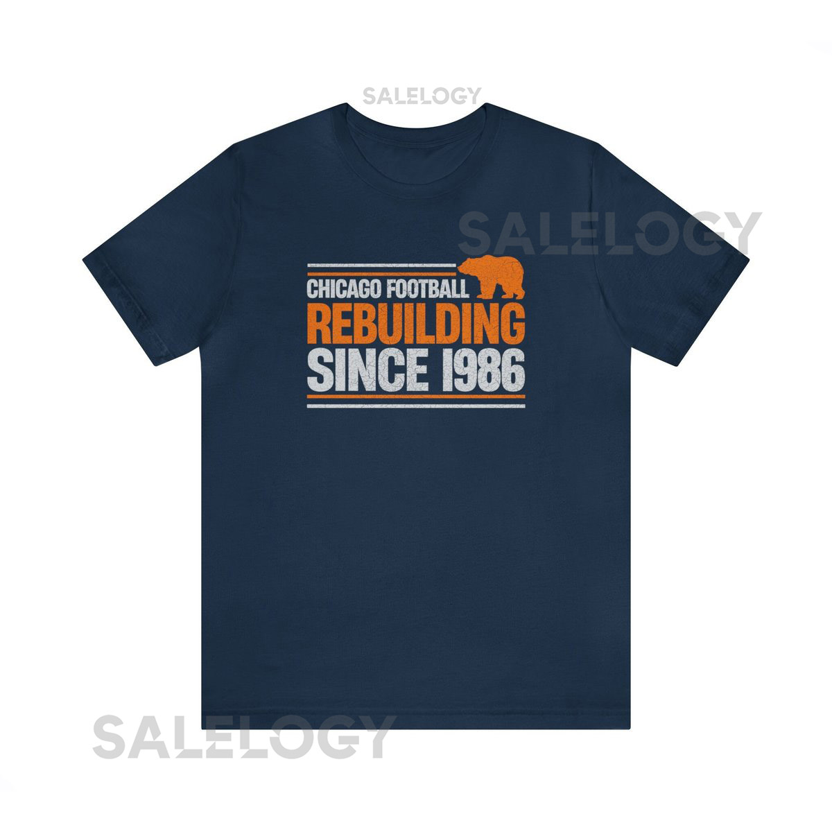 Chicago Bears Shirt Chicago Bears Rebuilding Since 1986 Vintage Distressed Bears shirt Chicago Football Shirt DA BEARS shirt Bears 1986_435