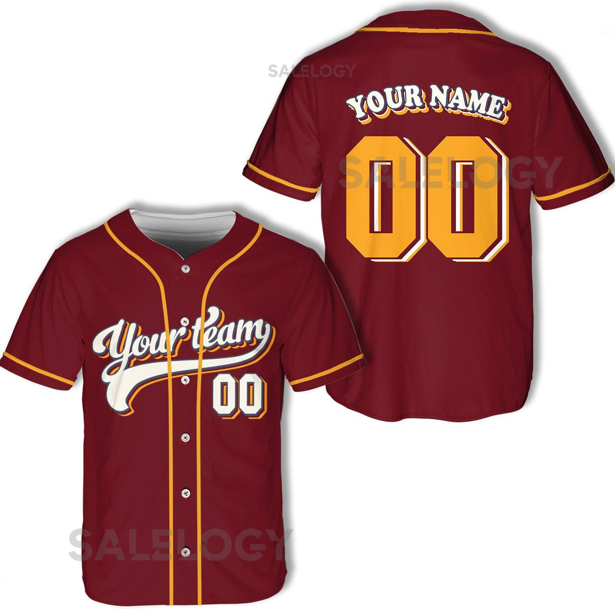 Personalized Team Name And Number Baseball Jersey Custom Baseball Jersey Shirt Baseball Jersey Uniform For Baseball Fans Baseball Lovers_378