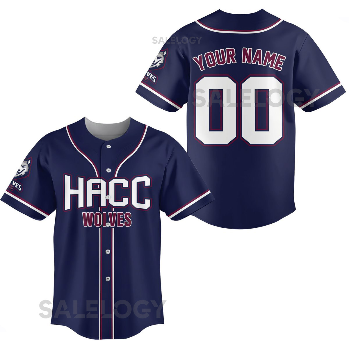 Personalized Team Name And Number Baseball Jersey Custom Baseball Jersey Shirt_533
