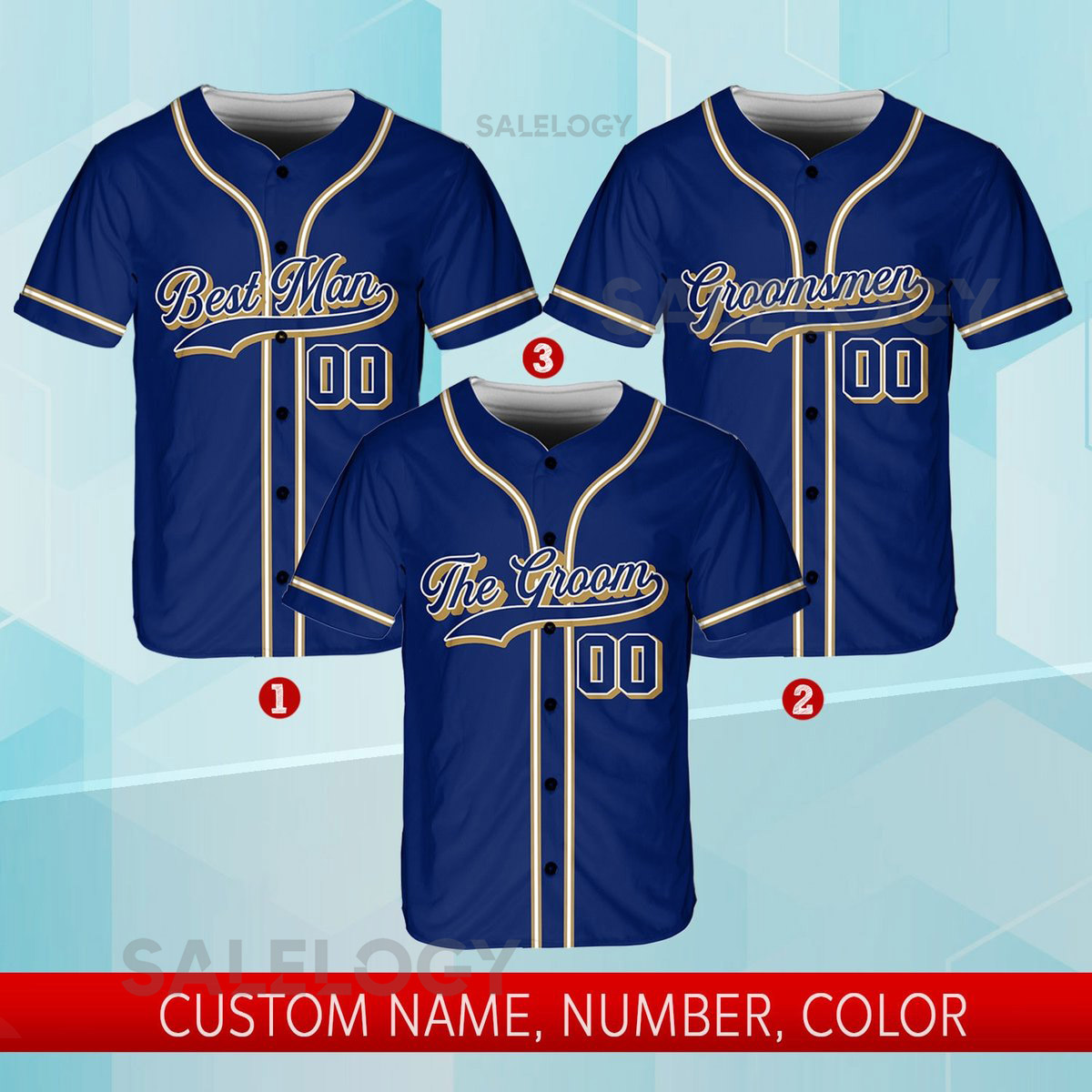Personalized The Groom Groomsmen Baseball Jersey Custom Best Man Jersey Baseball Jersey For Engagement Married Couple Wedding Jersey_692