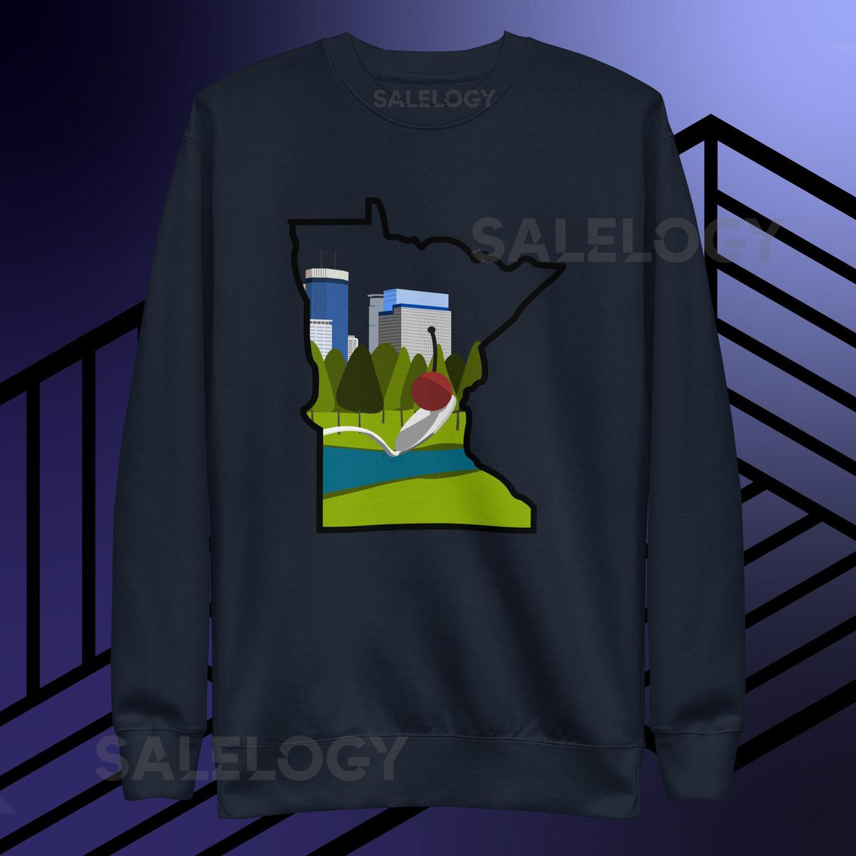 Minnesota Spoonbridge and Cherry T-Shirt_637