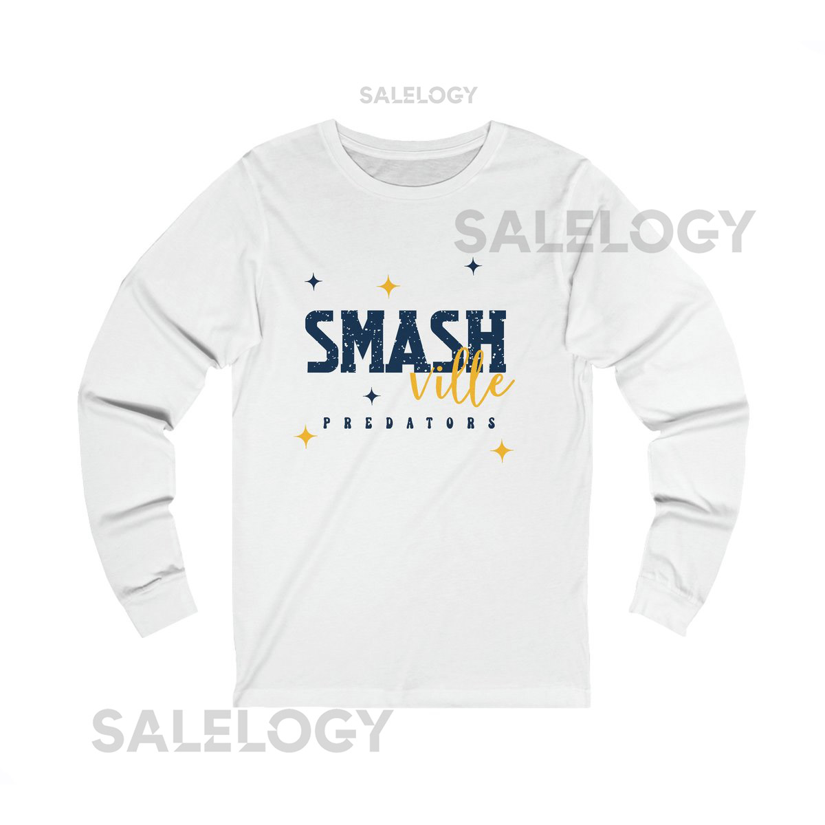 Nashville Predators Long Sleeve Tee Smashville_334