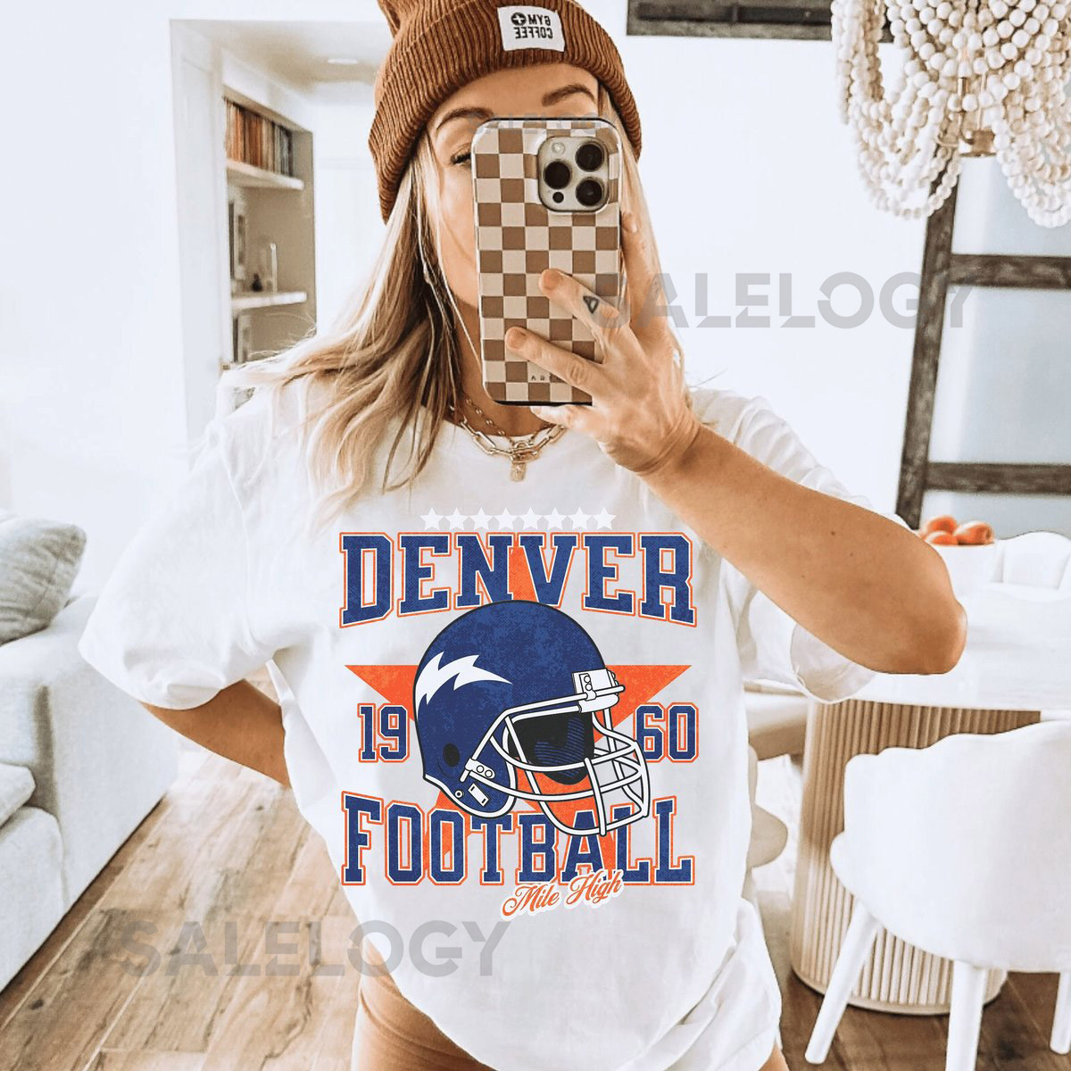 Comfort Colors Denver Football Shirt Vintage Denver Shirt Comfort Colors Bronco Shirt Comfort Colors Football Shirt Retro Denver Shirt_73