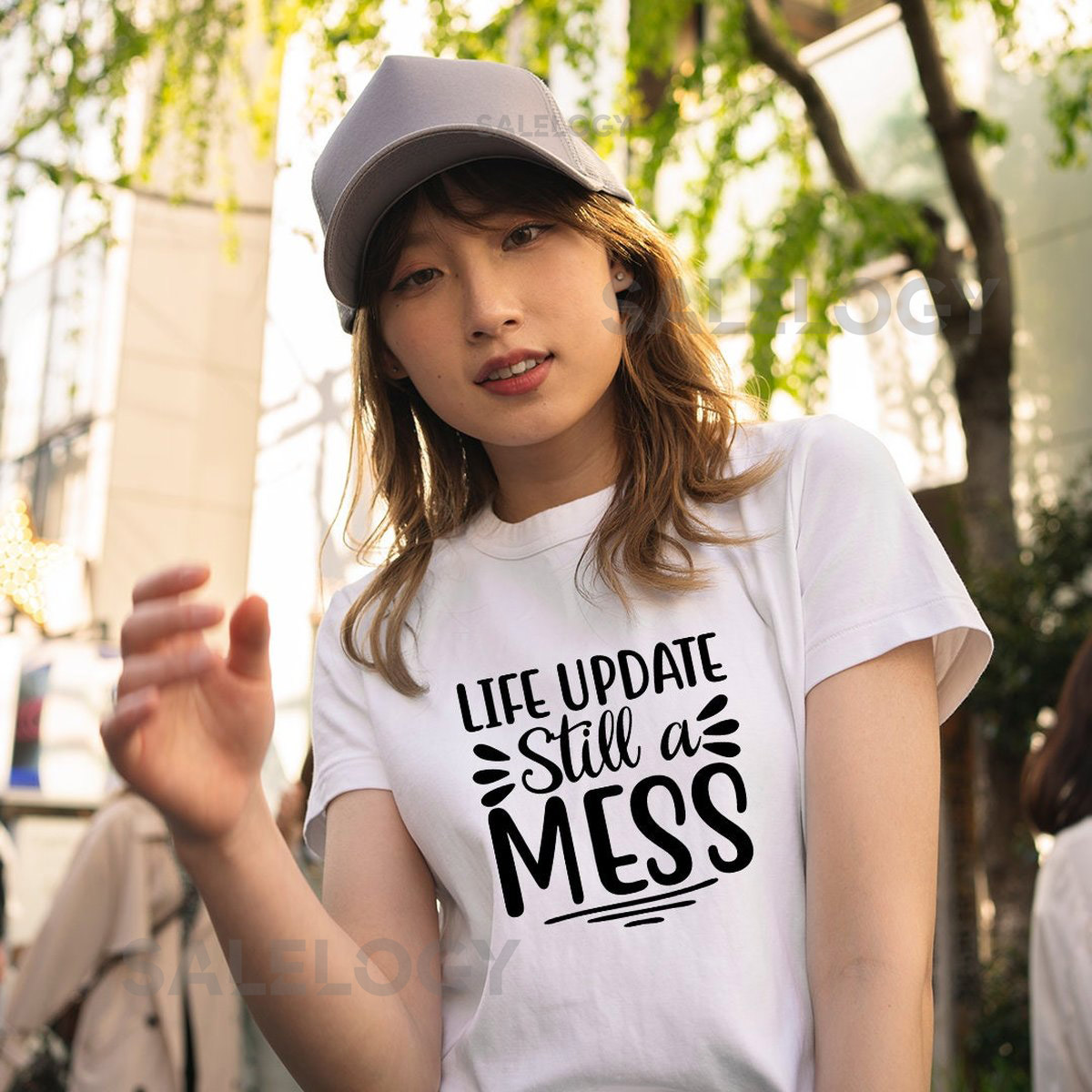 Life Update Still A Mess T-Shirt - Customized Graphic Unisex Tee - Creative - Art Craft - Crafting - Passion - Craft Life_654