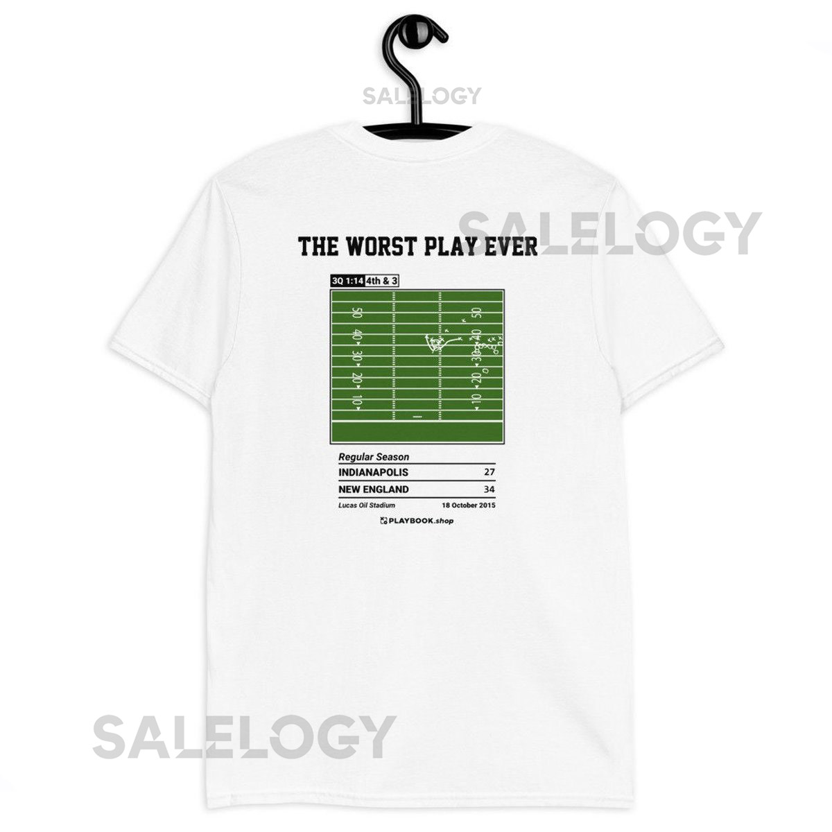 Greatest Colts Plays T-shirt The Worst Play Eve_178