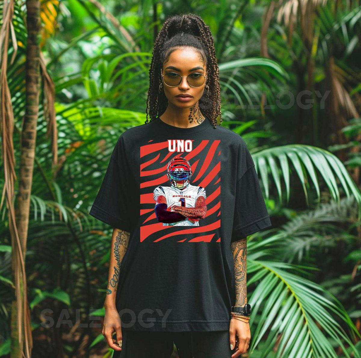 Ja'Marr Chase Shirt Uno Shirt Cincinnati Bengals Shirt Comfort Colors Vintage Tee Who Dey Shirt_684