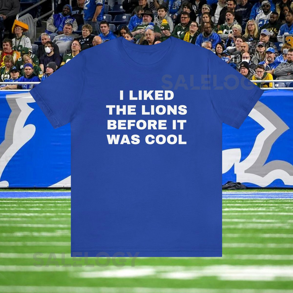 I Liked The Lions Before It Was Cool Shirt Detroit Lions Shirt Football Shirt Funny Shirt_513