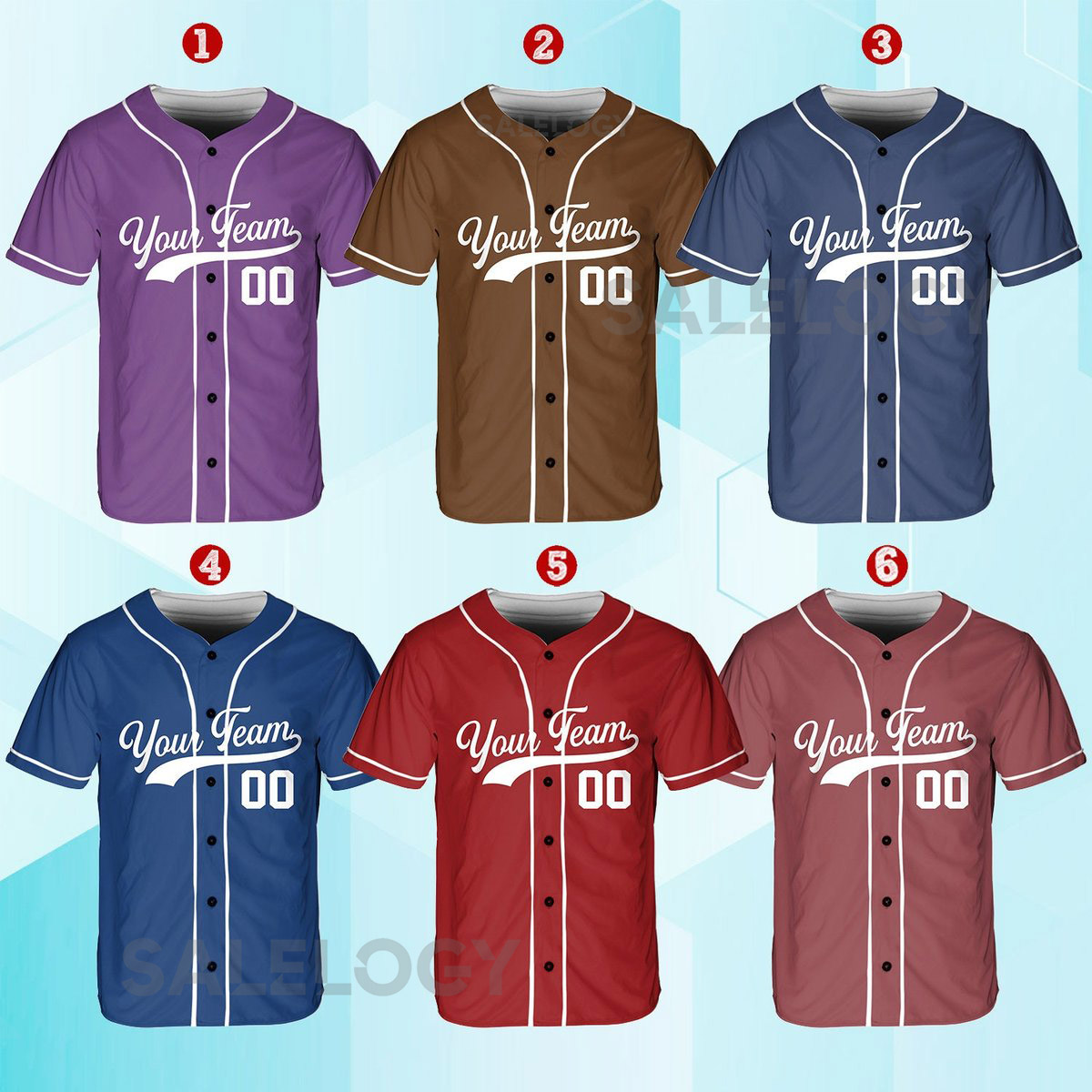 Personalized Team Name And Number Baseball Jersey Custom Baseball Jersey Shirt Baseball Jersey Uniform For Baseball Fans Baseball Lovers_387