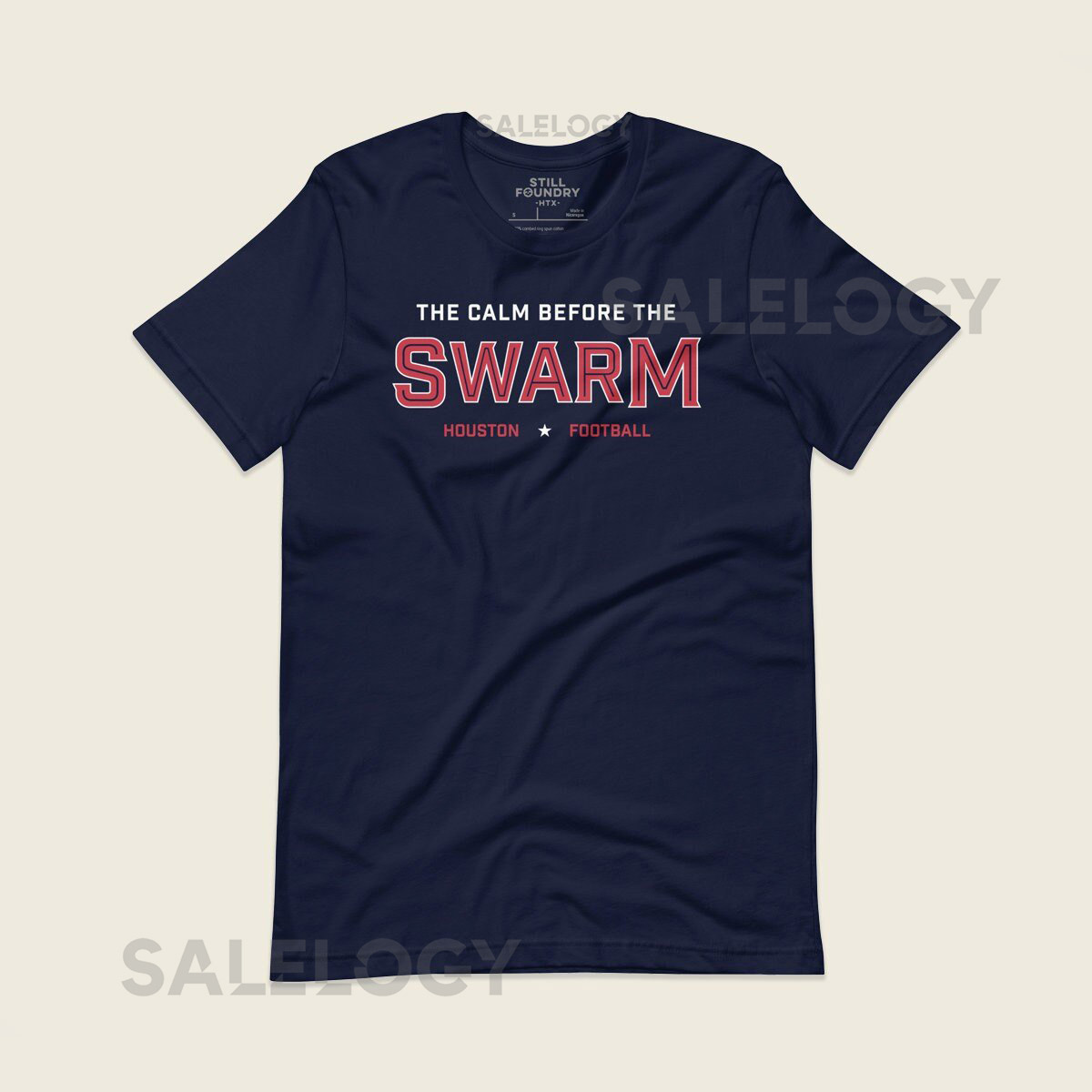 Houston Texans Swarm Men's T-Shirt Houston Texans Houston Football Bulls on Parade Houston Graphic Tee CJ Stroud H-Tow_344