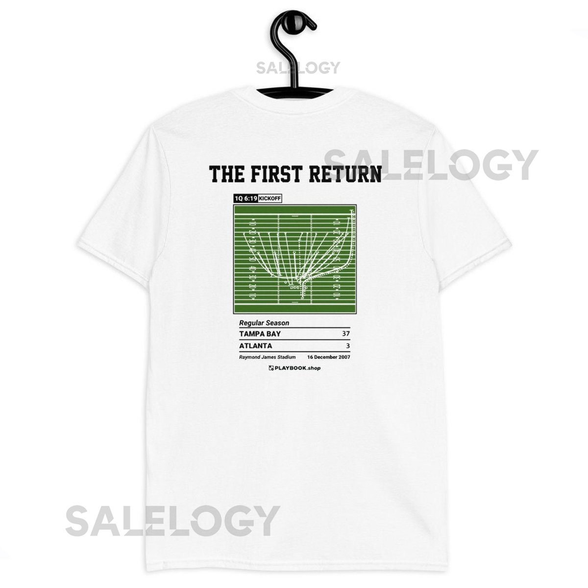 Greatest Buccaneers Plays T-shirt The First Return 2007_492
