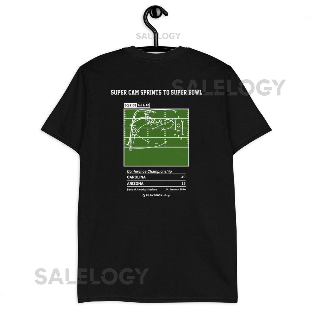 Greatest Panthers Plays T-shirt Super Cam sprints to Super Bowl 2016_668