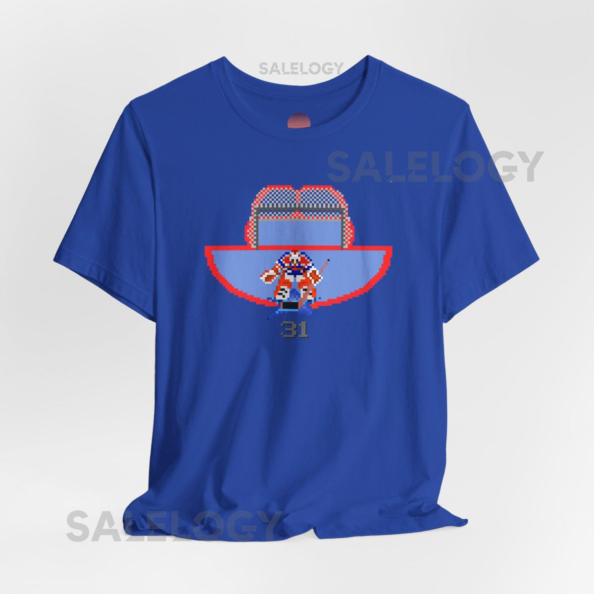 Grant Fuhr crease T-Shirt Canada Fuhr 8-Bit T-Shirt Hockey retro T-Shirt Fuhr Oilers T-Shirt Edmonton Oilers T-Shirt Unisex NHL94_176