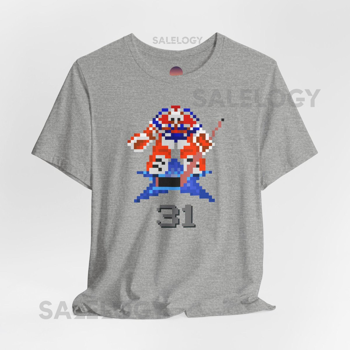 Grant Fuhr T-Shirt Fuhr 8-Bit T-Shirt Hockey retro T-Shirt Fuhr Oilers T-Shirt Edmonton Oilers T-Shirt Unisex NHL94_177