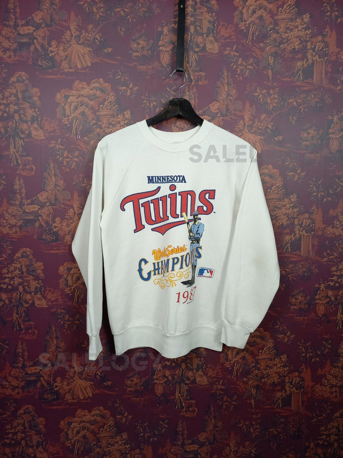 1987 Minnesota Twins World Champions vintage crew neck sweatshirt_6