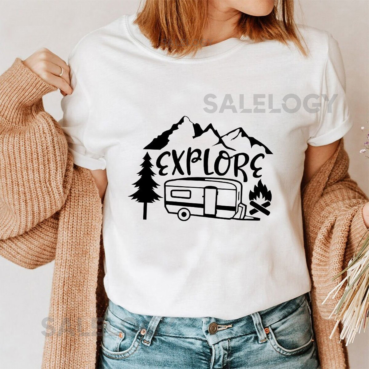 Explore T-Shirt - Customized Graphic Unisex Tee - Great Gifting - Creative Fashion - Wearable Art - Bespoke Fashion - Personalized Gifts_274