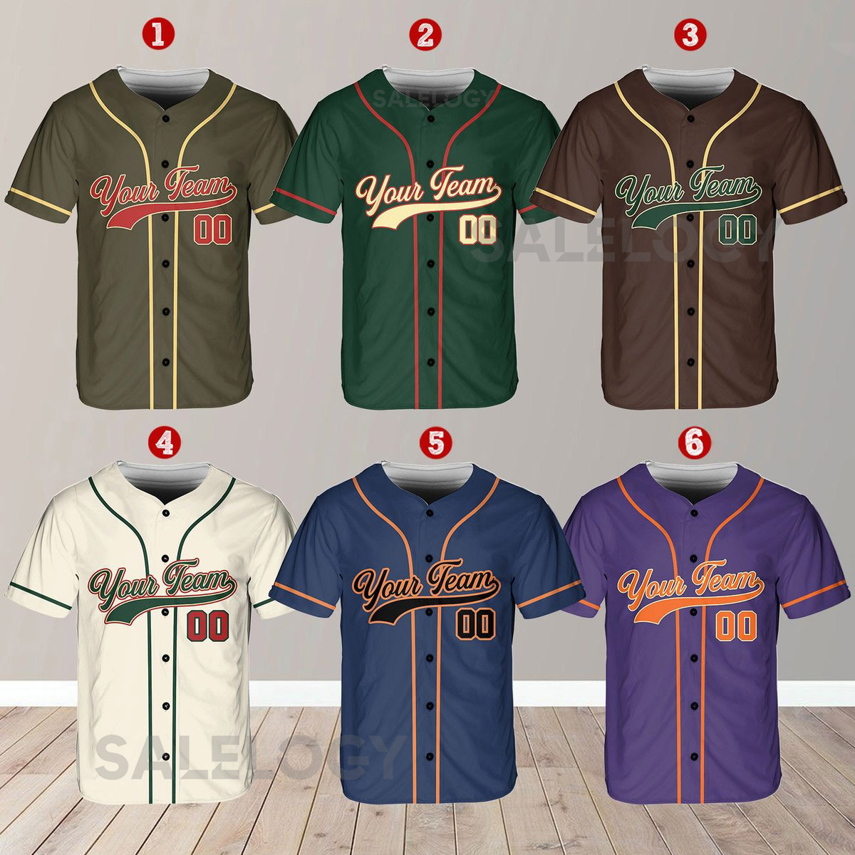 Personalized Team Name And Number Baseball Jersey Custom Baseball Jersey Shirt Baseball Jersey Uniform For Baseball Fans Baseball Lovers_391