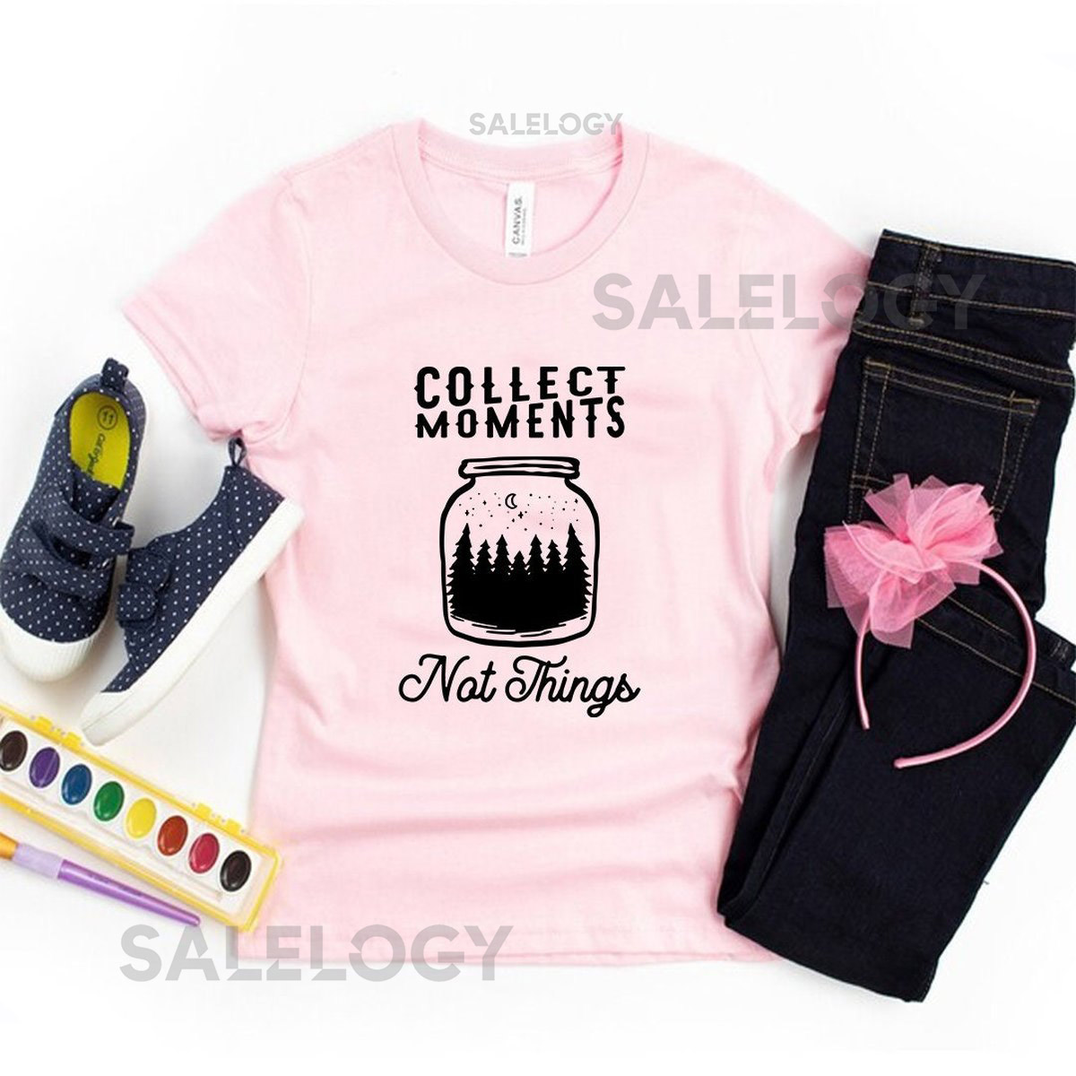 Collect Moments Not Things T-Shirt-Customized Graphic Unisex Tee- Call of the Wild - Adventure Seeker's Tee - Embrace the Unknown_225