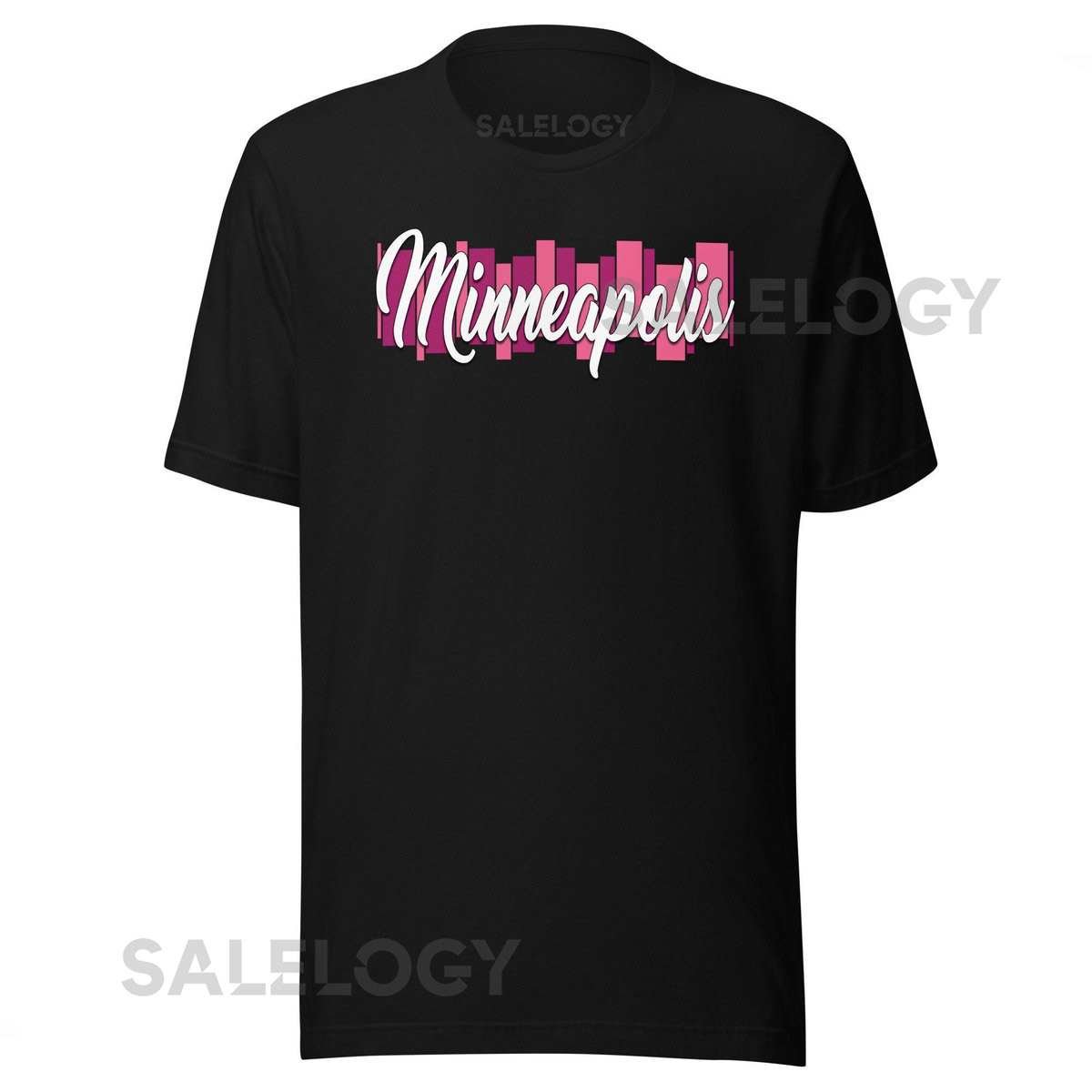 Minneapolis City T-Shirt Twin Cities Retro Tee Modern Geometric Design for Midwestern Fans_569