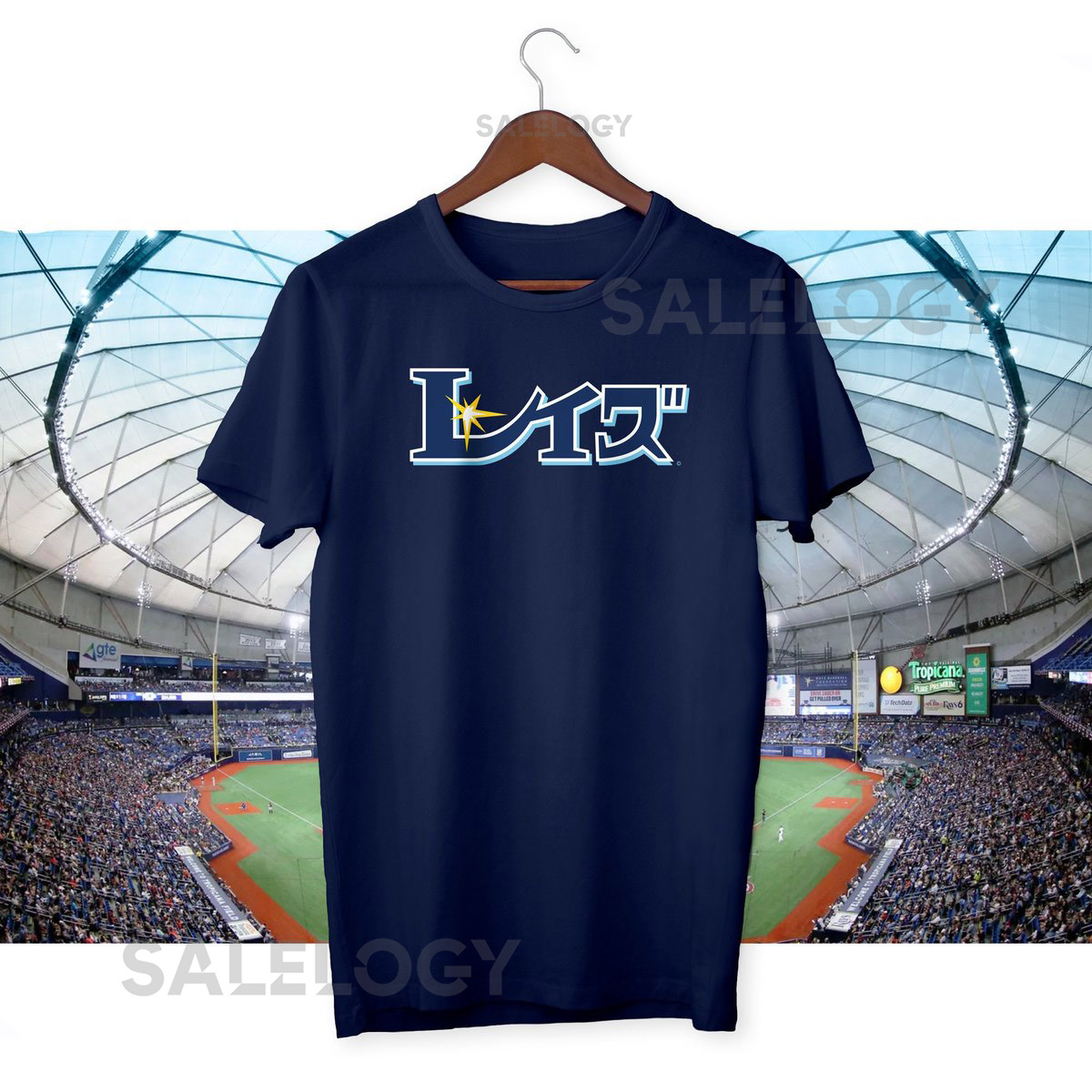 Tampa Bay Japanese Baseball Fan tee_188