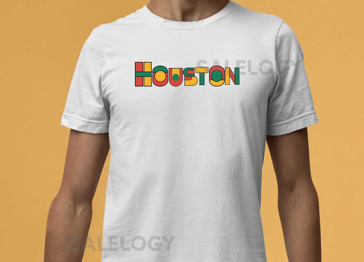 Houston Tshirt Houston Texas Shirt Texas Sweatshirt Texas Gift Houston Clothing Afrocentric Houston Art Shirt Kente Houston Texans_385