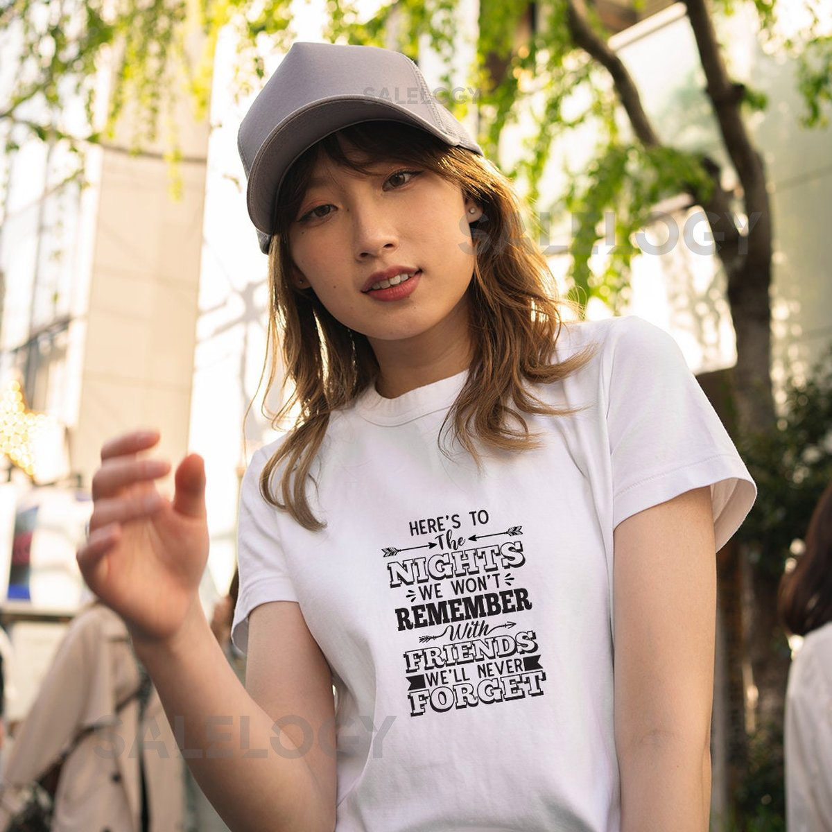 Here's The Night We Won't Remember With Friends We'll Never Forget T-Shirt - Customized Graphic Unisex Tee -World Explorer -Adventure Attire_470