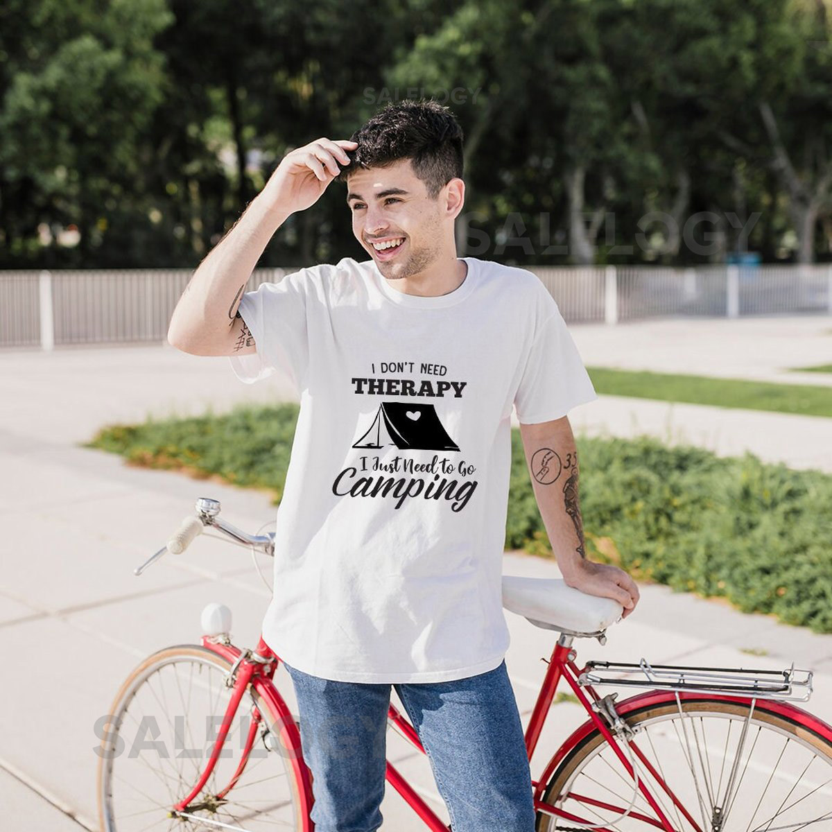 I Don't Need Therapy I Just Need To Go Camping T-Shirt - Customized Graphic Unisex Tee - Wilderness - Camping Therapy - life's adventures_498