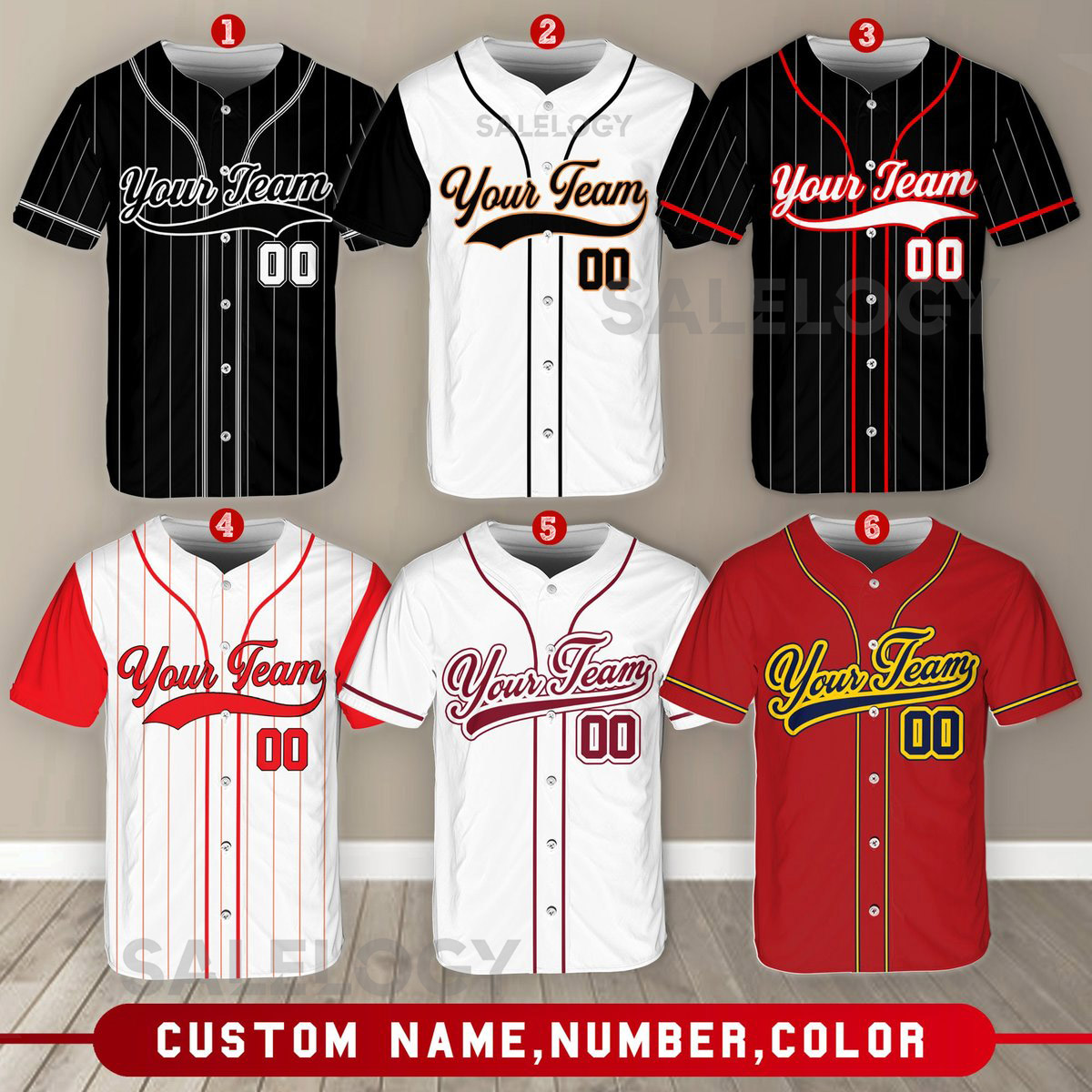 Personalized Team Name And Number Baseball Jersey Custom Baseball Jersey Shirt Baseball Jersey Uniform For Baseball Fans Baseball Lovers_397
