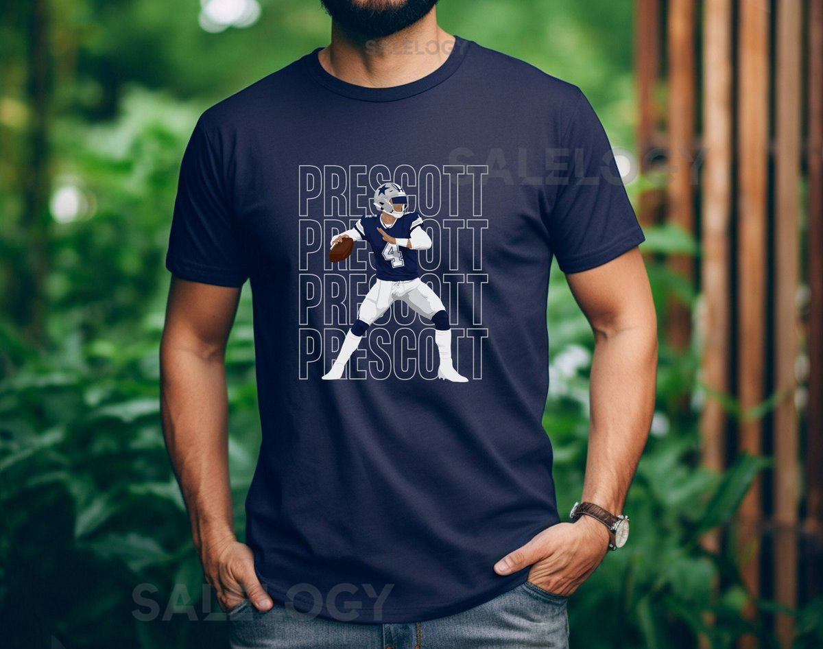 Dak Prescott Dallas Cowboys Unisex Softstyle T-Shirt_106