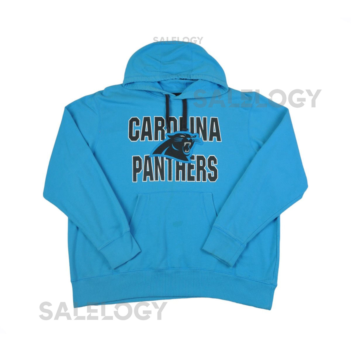 Vintage NFL Carolina Panthers Hoodie Sweatshirt Blue XL_1104