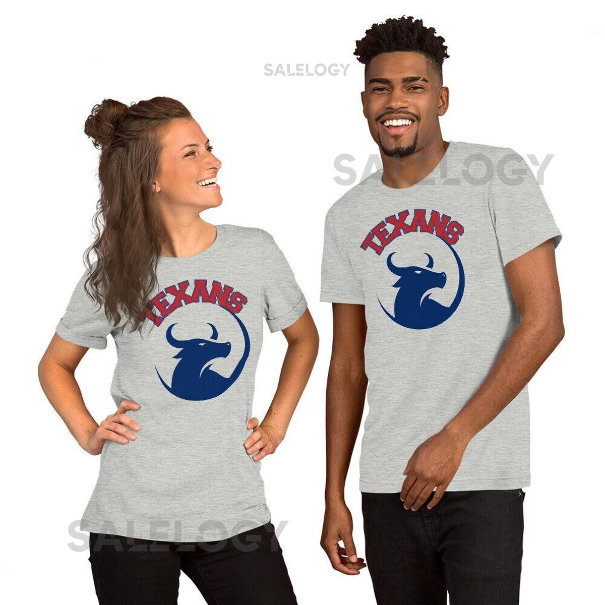 Texans Football T-Shirt H-Town Unis_857