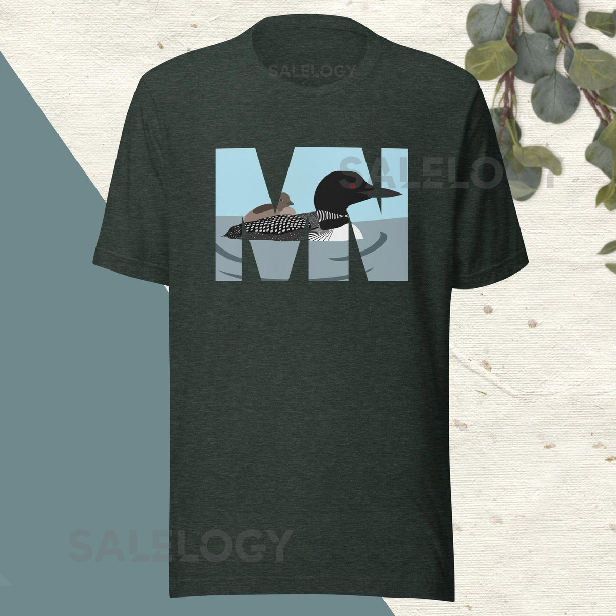 Minnesota MN Loon T-Shirt_609