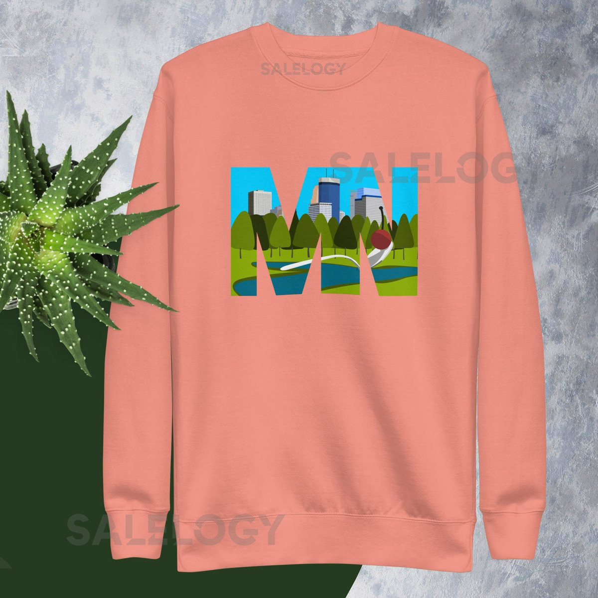 Minnesota MN Spoonbridge and Cherry Minneapolis T-Shirt_615