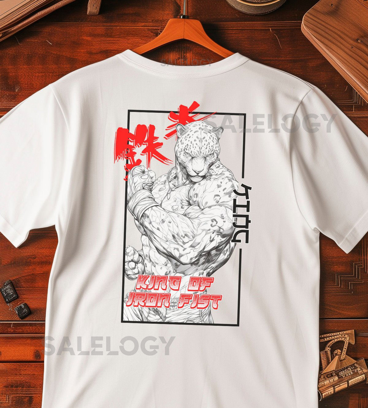 TEKKEN King Anime T Shirt Men's Tekken Game Tee Gaming Streetwear Graphic T-Shirt Gifts for Gamers Stylish Japanese Anime Shirt_392