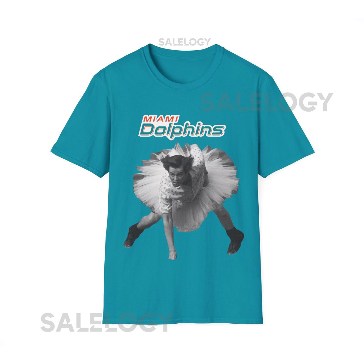 Ace Ventura Miami Dolphins Unisex Softstyle T-Shirt_14