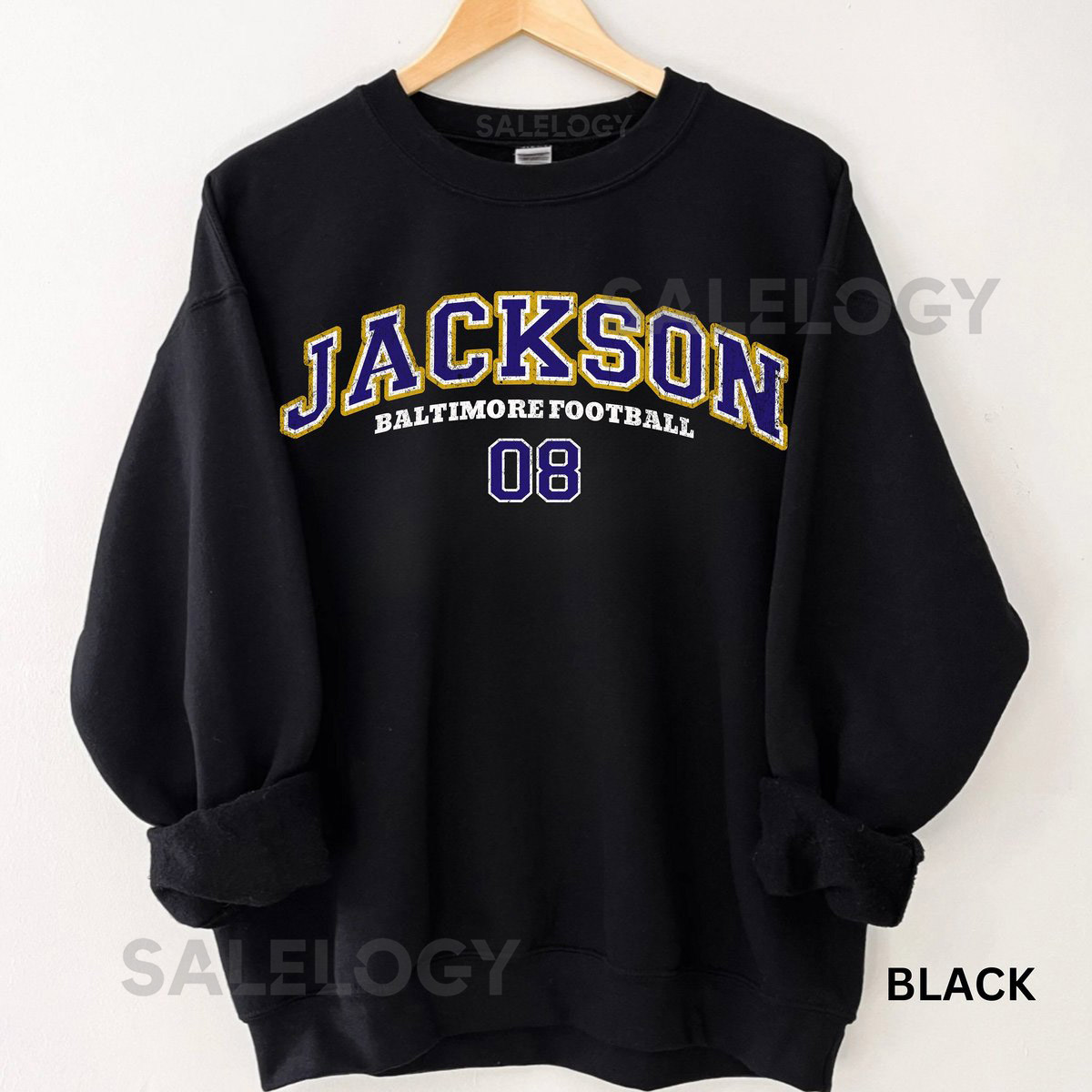Lamar Jackson Sweatshirt Baltimore Raven Football Crewneck Lamar Jackson Shirt Raven Football Gift Baltimore Sweatshirt_771