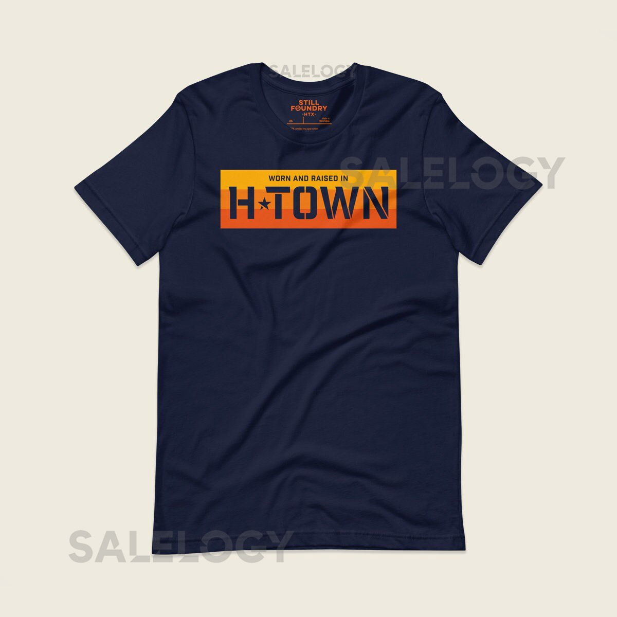 Worn and Raised in H-Town Men's T-Shirt Houston Graphic Tee Houston Shirt Houston Astros Shirt Houston Texas Houston _1051