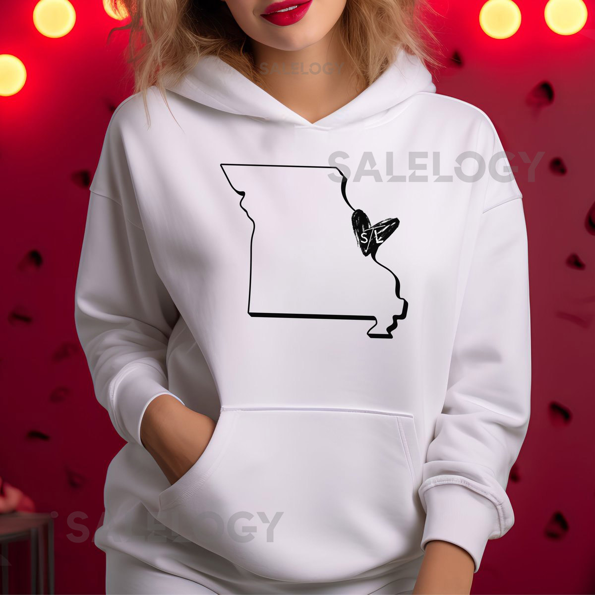 St. Louis STL Hoodie Sweatshirt_544
