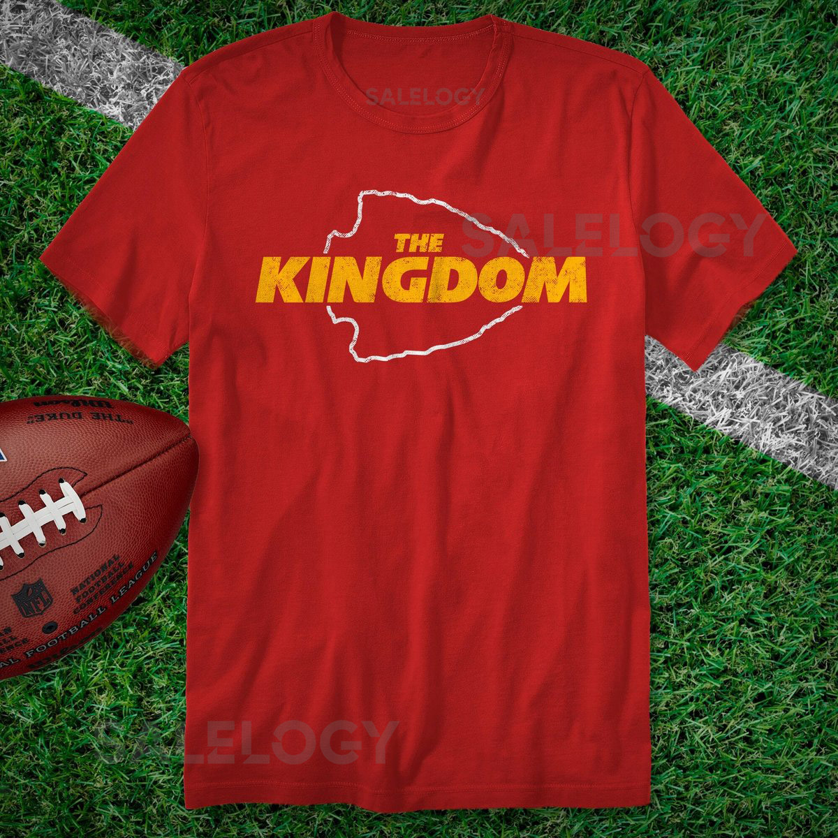 The Kingdom - Vintage T-shirt - Official Goat Gear - Kansas City Football -_786