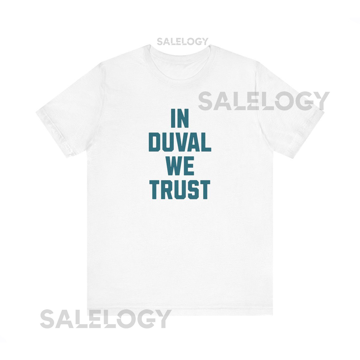 In Duval We Trust - Cotton T-shirt - Jacksonville Florida Jacksonville Football Fans Sports Fan Duuuval Trevor Lawrence Fo_427
