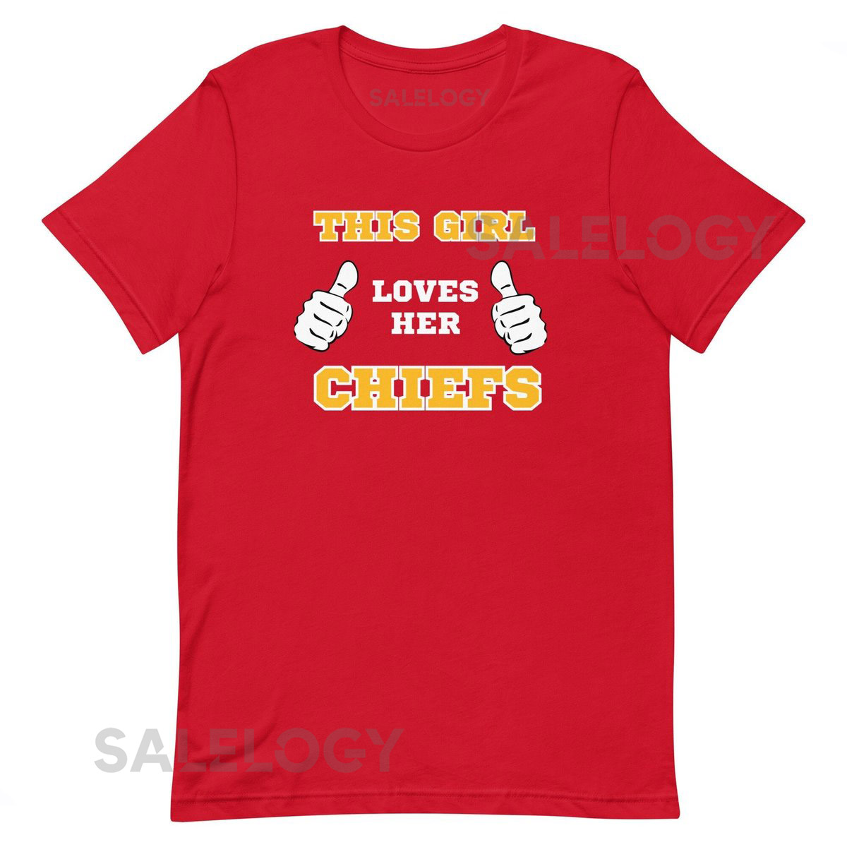 Chiefs Shirt This Girl Loves Her Kansas City Football Team Tee_83