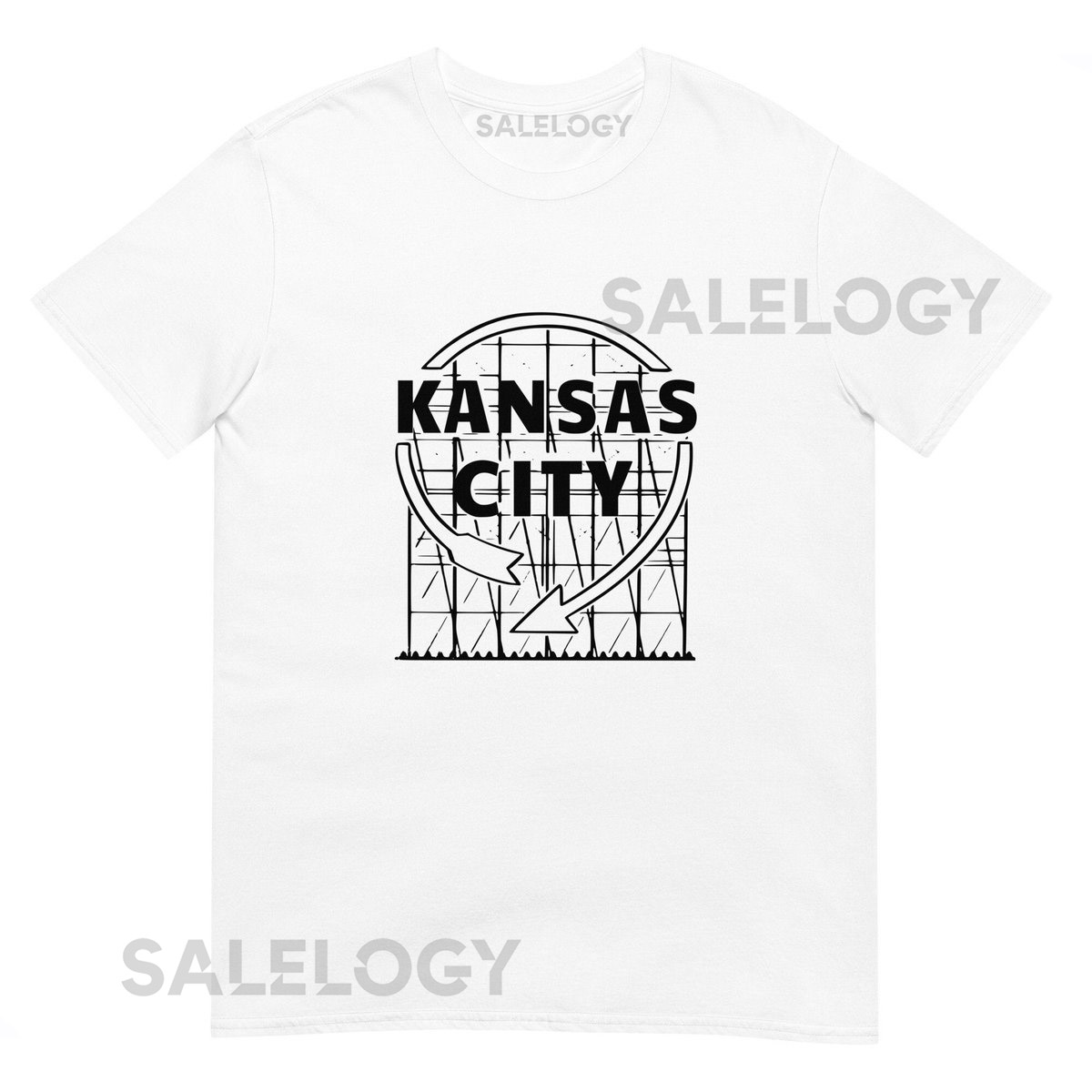 KC Icon T-Shirt Unisex Kansas City Iconic Western Auto Sign T-Shirt Adult Unisex All Sizes Available KCMO_491