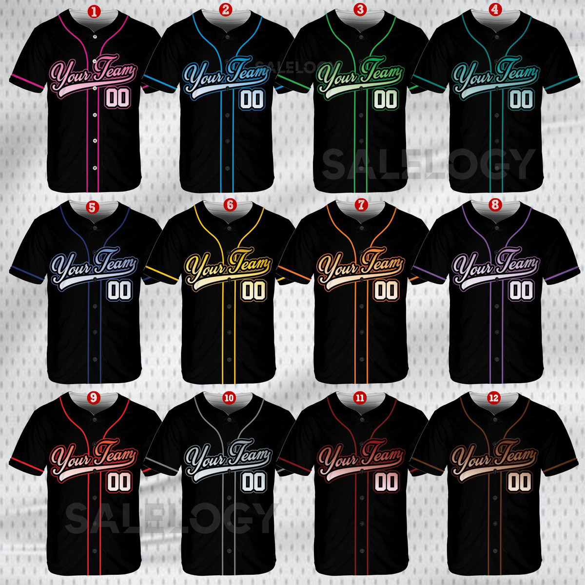 Personalized Team Name And Number Baseball Jersey Custom Baseball Jersey Shirt Baseball Jersey Uniform For Baseball Fans Baseball Lovers_404