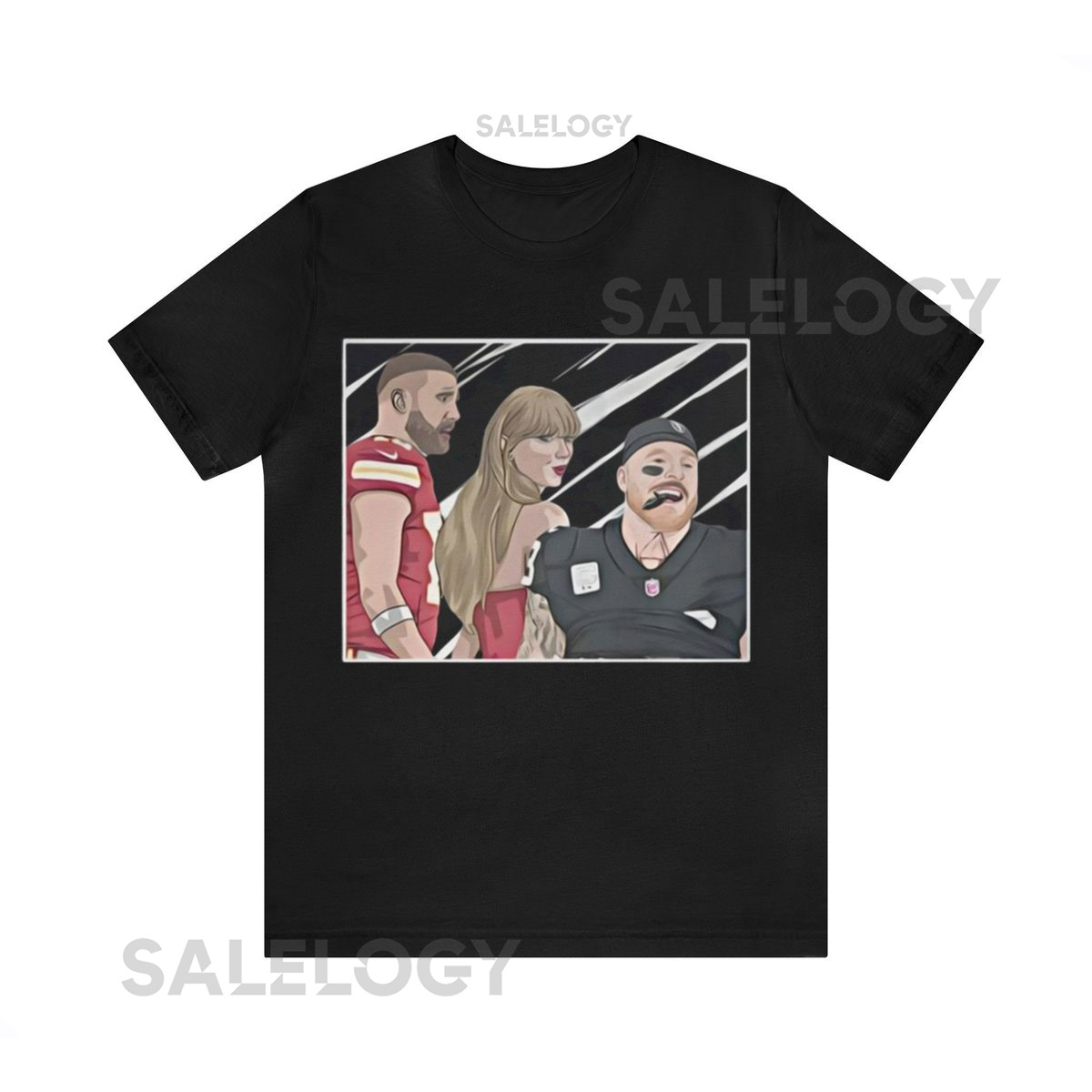 Swift into Maxx Vibes gt Kelce - Unisex Short Sleeve Tee_756