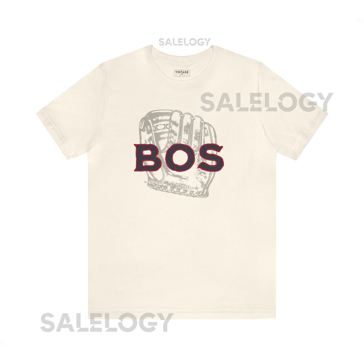 BOS Baseball Tee Boston T-shirt Retro Baseball Shirt Baseball Gift Shirt Sports T-shirts Unisex Baseball Shirt Baseball Glove Tee_143