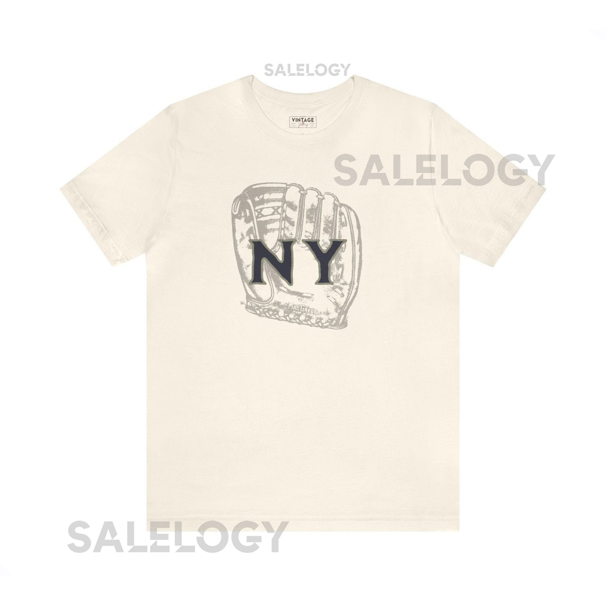 NY Baseball Tee Retro Baseball Shirt New York Baseball Yankees Baseball Fan Gift Gifted Shirt Woman's Baseball T-shirt Retro Glove_45