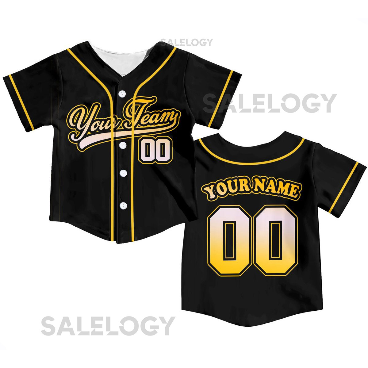 Personalized Team Name And Number Baseball Jersey Custom Youth Kid Baseball Jersey Baseball Jersey Uniform For Baseball Fans Lovers_554